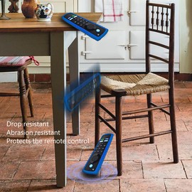 HoldFist Remote Cover Case Skin for Fire TV Stick, Compatible with Most Models of Fire Stick 4k/Voice, Fire TV Remote, Shockproof, Dustproof, and Washable (Blue)