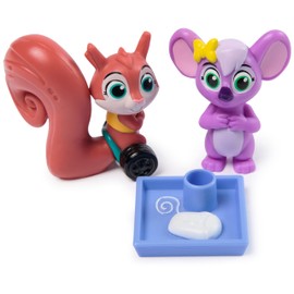 Vida the Vet, Floss Like a Boss Pack with Fergie & Pippen Toy Figures & Dental Tray Accessory, Kids Toys for Girls & Boys Ages 3 and up