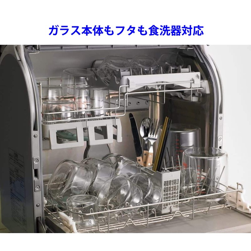 iwaki(イワキ) AGCテクノグラス  耐熱ガラス 麦茶ポット ピッチャー 0.6リットル 丸型 冷水ポット 冷水筒 ジャグ