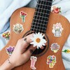 ETHEL 100pcs Floral Stickers - Waterproof Reusable Flower Stickers for