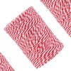 CCINEE 656 FT Red and White Bakers Twine, Cotton Packing