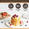 ATBEAMEN Strength Disposable Bagasse Sugarcane Plates - Eco-Friendly, Biodegradable and