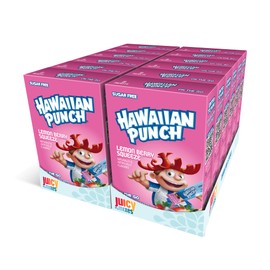 Hawaiian Punch Powder Drink Mix – Sugar Free & Delicious, Excellent source of Vitamin C (Lemon Berry Squeeze, 96 Sticks)