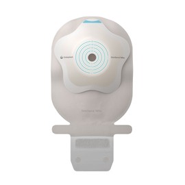 SenSura Mio Convex Ostomy Pouch Drainable 3/8 to 2" Stoma 11 Inch Length, Maxi 1pc System Transparent 18321, 10 Ct