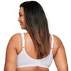 Glamorise Full Figure Plus Size MagicLift Cotton Support Bra Wirefree