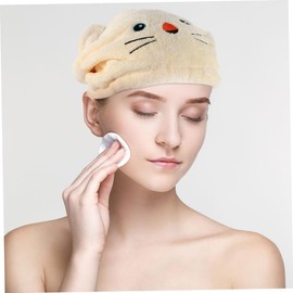 NOLITOY 5pcs Convenient Hair Wrap Fast Drying Head Towel Polyester Changing Towel