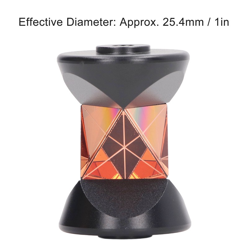 360 Degree Mini Prism Red Film Universal Reflector for Leica