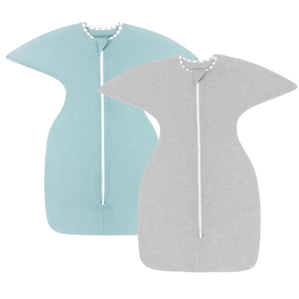 Aomloge PuppyPaws Baby Sleep Sack 2-Pack Set, Transitional Swaddle, Sleep
