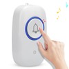433MHz Wireless Door Bell Electronic Remote Control Smart Emergency Alarm