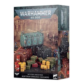 Games Workshop - Warhammer 40.000 - Battlezone: Manufactorum - Contenedores Blindados Munitorum