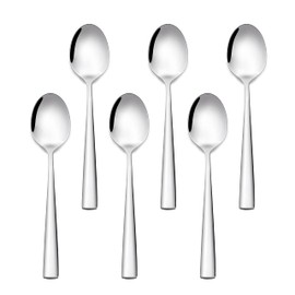 Otto Koning - Leipzig - Teaspoons Set of 6, High Quality Stainless Steel Coffee Spoons, Highly Polished, Spoon with Modern and Elegant Design