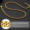 Dainty Gold Chain for Men Necklace Chain Cuban Link Choker