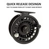 Aventik Z Fly Reel Center Drag System Classic Iii Graphite