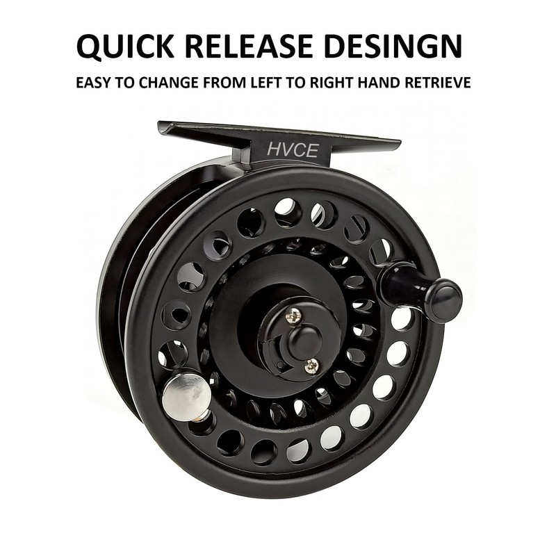 Aventik Z Fly Reel Center Drag System Classic Iii Graphite