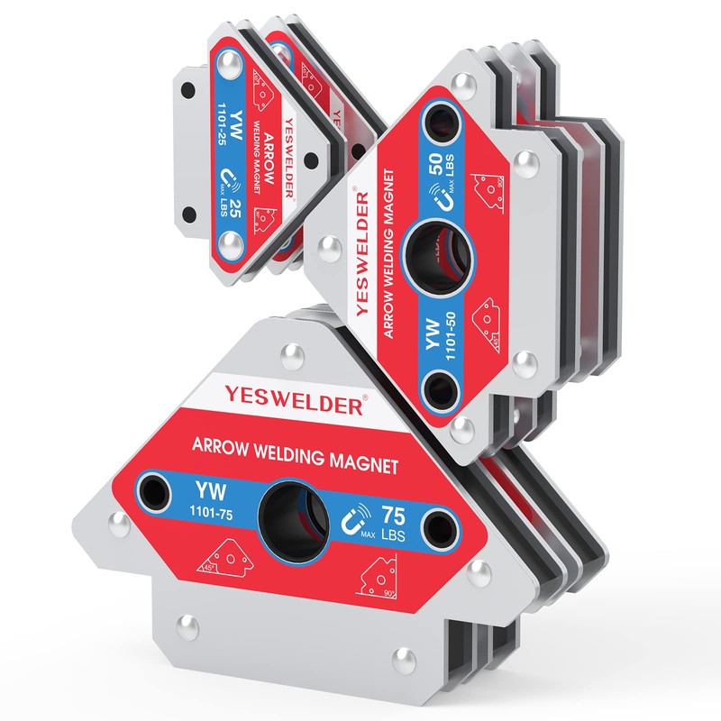 YESWELDER 25 LB & 50LB & 75 LB Welding Magnet