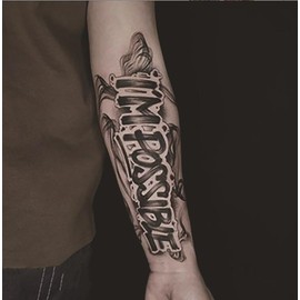 DQFART Juice Ink Innovations: Stunning Herbal Arm Tattoos, Waterproof, and Designed to Last for Weeks - Specification: SET A