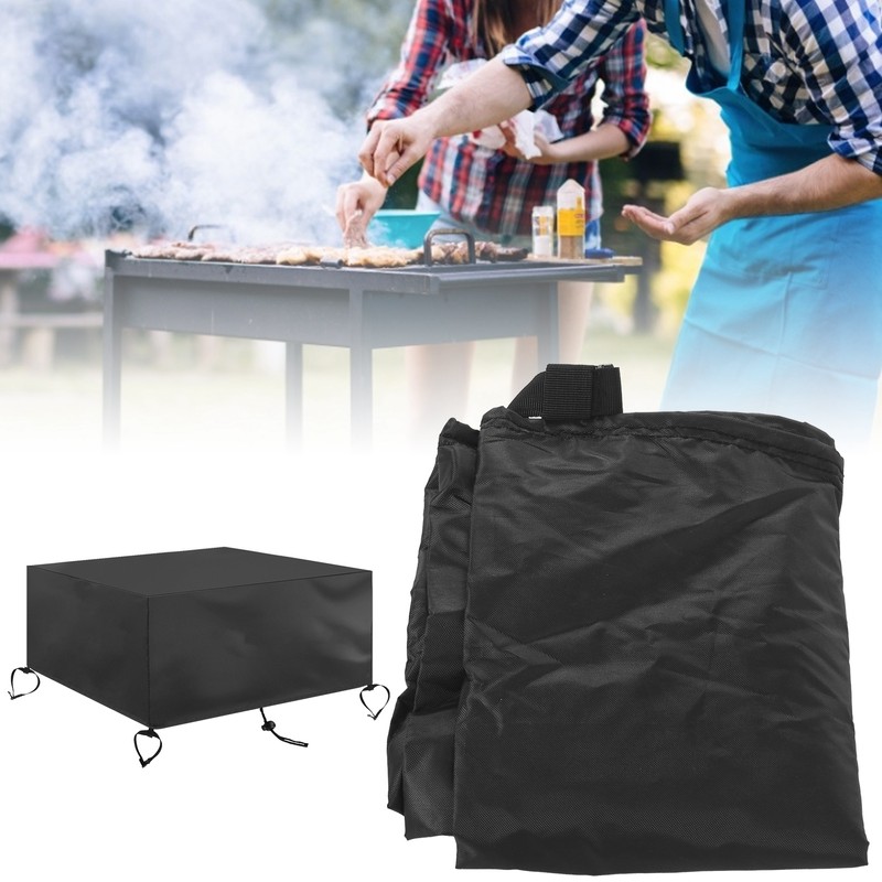 Square BBQ Cover Barbecue Covers Waterproof Heavy Duty BBQ Grill