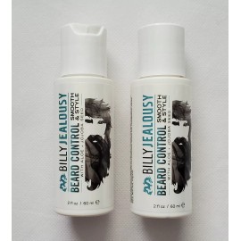 Billy Jealousy 2x Billy Jealousy Beard Control Smooth & Style w/ Aloe & Jojoba 2floz Each, C9