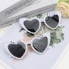 BAHABY Heart Sunglasses Bride to Be Gifts Bachelorette Party Bride