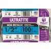 Southwire 58046201 Ultratite Liquidtight Non-Metallic Flexible Conduit, Gray, 1/2 in,