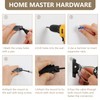 Furniture Anchors Anti-Tip Kit (4 Pack)- Furniture Straps for Baby