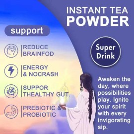 Unbranded Yerma Magic Yerma Mate Instant Tea Powder - 30 Servings - Peach Mango Flavors