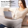 GOTOTOP Inflatable Reading Pillow, PVC Lap Desk Pillow Large Gaming