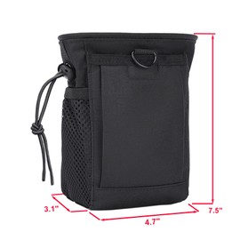 Small Tool Pouch,Utility Tool Bag, Small Toolbox, Screw Driver, Plier Organizer, Flashlight Holster and Knife Holder, Tool Belt Pouches for Electrician,Contractor,Plumber,Carpenter