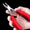 Naikkodeuktem Thick Nail and Toenail Clipper with Strong Cutting Power, Large Stainless Steel Round Nippers