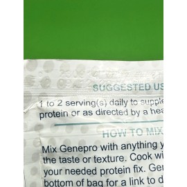 Genepro GEN3 Unflavored Protein Powder - 30 Serving Exp 9/25