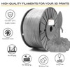 Reprapper Black 1.75mm PLA Filament for 3D Printer (± 0.03mm)