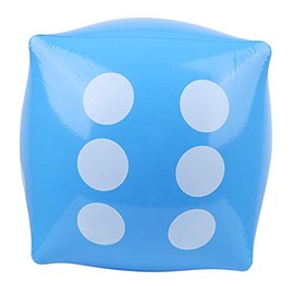 Bnineteenteam Dado Gigante de 15,7 Pulgadas, Juguete de Piscina de Jumbo Dados inflables Gigantes para Fiesta en la Piscina, Interior y Exterior...   