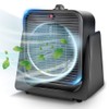 TRUSTECH 2 in 1 Fan and Heater Fan Combo, Portable