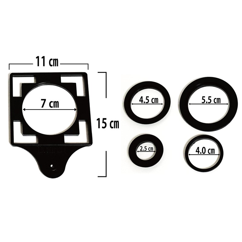 Freedom Scoya Hexagonal Ruler, Scribble Gauge, Foldable, Angle Measurement, Movable