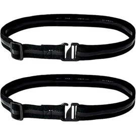 Cinturón para Camisa, Tirantes para Hombre, Sujeción de Camisa para Uniformes y Oficina, Diseño con Banda de Silicona Antideslizante, 2 Piezas, JIAQCN, SUSPENDER, Silicona, Unisex Adulto, 2 Unidades,