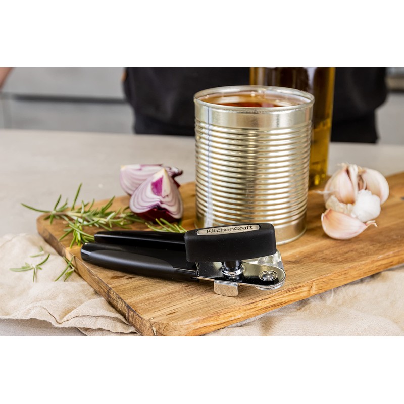 KitchenCraft Can Opener, Stainless Steel, 16.5cm (6.5"), Carded