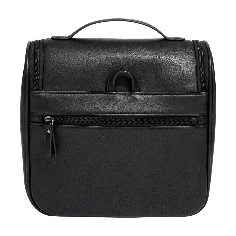 Stackers Black Hanging Toiletry Bag