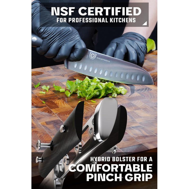 Dalstrong Santoku Knife - 7 inch - Gladiator Series ELITE