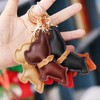 APOSITIV Dog Key Chain Cute Key Ring 3D Soft Key