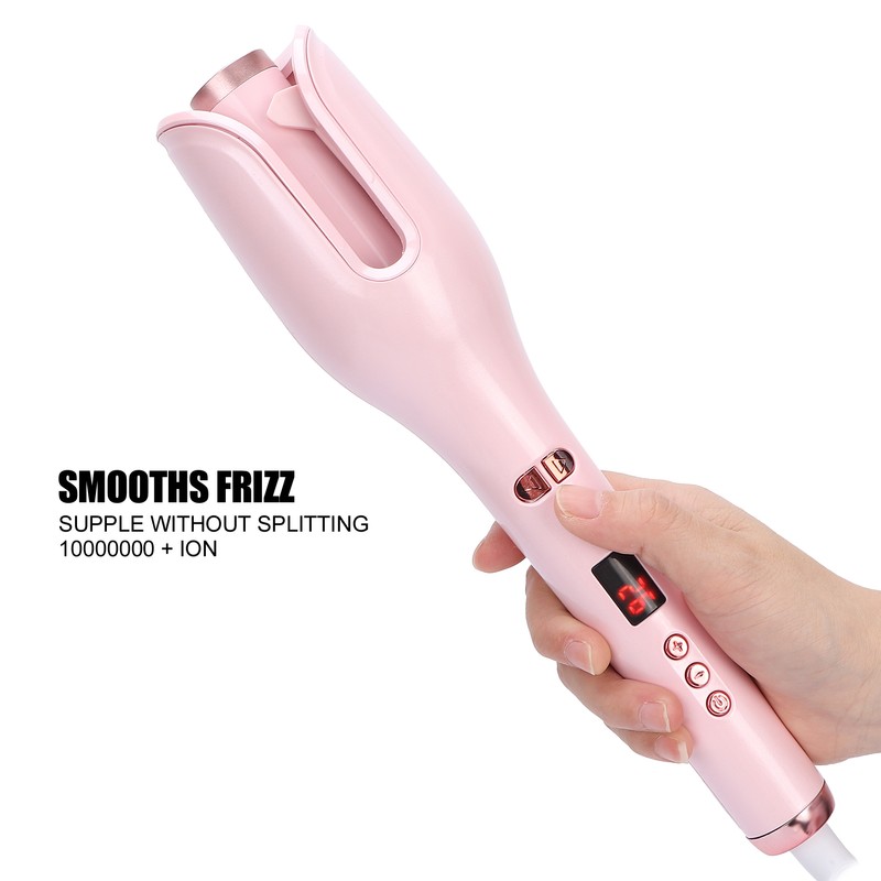 Automatic Rotating Barrel Hair Curler Rose Shape Portable Curling Iron