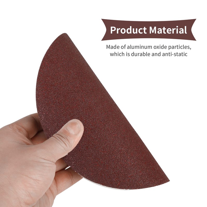 180mm Sanding Discs, 240 Grit Sandpaper Sheet, 7Inch Sander Disc