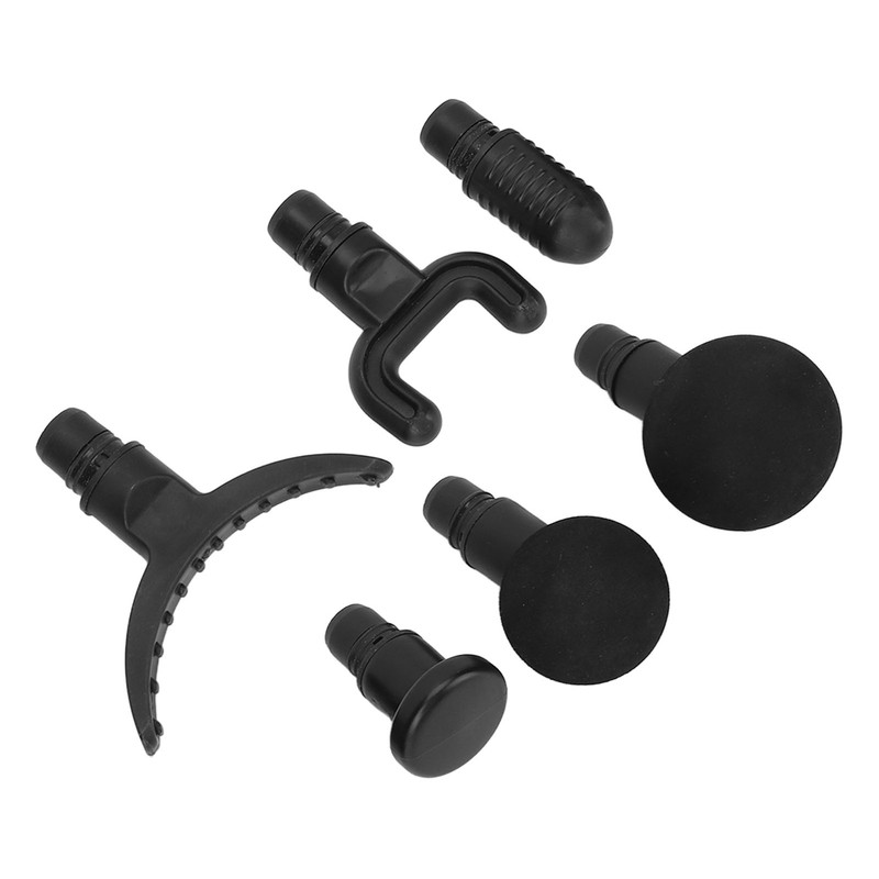 6pcs Deep Tissue Massager Head Set EVA Replaceable Head Attachment