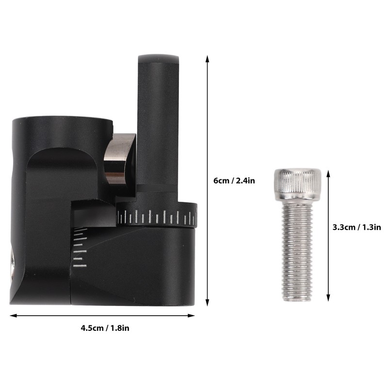 Bow Stabilizer Adjustable Single Side V Bar Mount Quick Disconnect