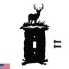 Buck Deer in Woods Single Toggle Light Switch Wall Plate