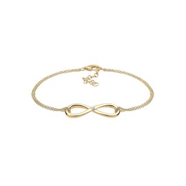 DIAMORE Bracelet Women Infinity Pendant Basic with Diamond (0.03 ct.) in 925 Sterling Silver
