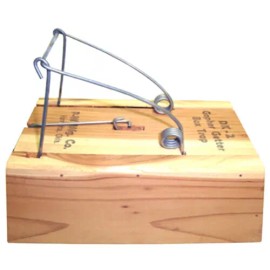 Death Klutch Wood Gopher Trap - Model DK-2 for Trapping Gopher Pests Control - 6 Traps