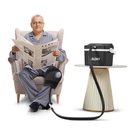 RLXLOKY Basic Cold Therapy Unit, Ice Machine for Knee After Surgery,Cold Therapy Machine for Knee Replacement，Cold Therapy System with Knee/Joint Ice Pack