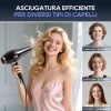 Secadora Cabello Con Difusor Profesional Para Estetica Mujer