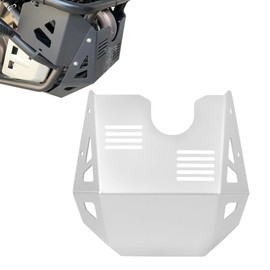 CHIFUN Skid Plate Compatible with Suzuki V-Strom 1050XT 1050XT 1050A DL1050 2019-2023 Motorcycle Lower Engine Guard Bottom Protection Aluminum Belly Pan Silver