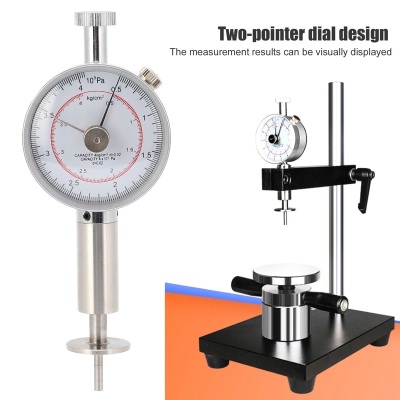 GY‑2 Portable Fruit Hardness Tester Sclerometer Dual Pointer Dial Maturity